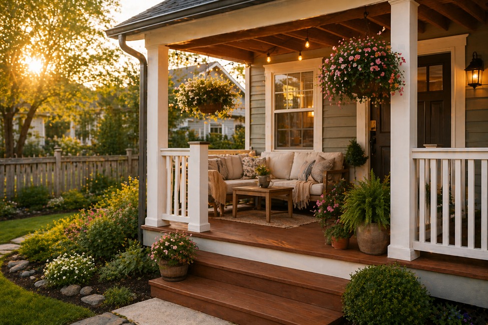 cozy porch